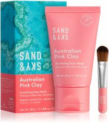 Sand & Sky Australian Pink Clay Porefining Face Mask mască detoxifiantă pentru pori dilatati 30 g