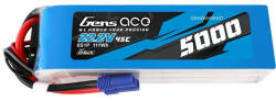 Gens ace LiPo Gens ace G-Tech 5000mAh 22.2V 45C 6S1P battery with EC5 plug (GEA506S45E5GT) - okoscucc