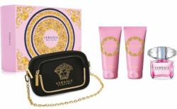 Versace Bright Crystal - EDT 90 ml + testápoló 100 ml + tusfürdő 100 ml + kozmetikai táska
