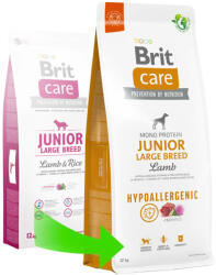 Brit CARE Dog Hypoallergenic Junior Large Breed Lamb 2x12kg - 3% off ! ! !