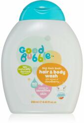  Good Bubble Hair & Body Wash Cloudberry tisztító emulzió és sampon gyermekeknek születéstől kezdődően 250 ml