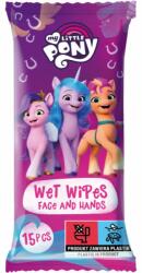 My Little Pony Wet Wipes Șervețele umede pentru copii 15 buc