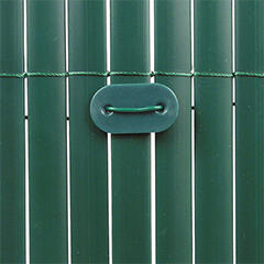 Nortene Rögzítő árnyékoló nádakhoz - FIXCANE műanyag lap+huzal (26 db) zöld (147150)