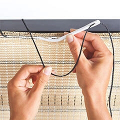 Nortene Rögzítő szőtt árnyékoló hálóhoz - FIXING CORD tű és zsineg (25 méter) (2005760)