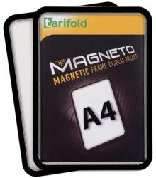 DJOIS Infokeret, mágneses háttal, A4, DJOIS "Magneto", fekete (TF194907) - primatinta