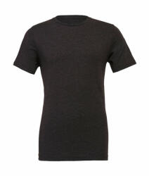 Bella Canvas Uniszex rövid ujjú póló Bella Canvas Unisex Heather CVC Short Sleeve Tee XS, Heather sötétszürke