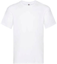 Fruit of the Loom Férfi póló Rövid ujjú Fruit of the Loom Original Full Cut T-Shirt - 3XL, Fehér