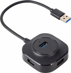 VCOM DH-307 USB Type-A 3.0 HUB (4 port) (DH-307) - bestmarkt - 4 800 Ft