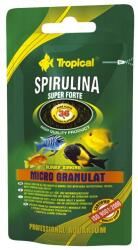 Tropical Super Spirulina Forte Micro Granulat 22g speciális eledel édesvízi és tengeri halak számára