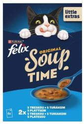 FELIX Soup 6x48g tőkehal, tonhal és lepényhal leves macskáknak