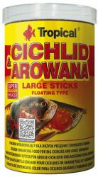 Tropical Cichlid&Arowana Large Sticks 1000ml/300g lebegő pálcikás haltáp nagy cichlidek és arowanák számára