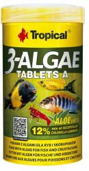 Tropical 3-Algae Tablets A 250ml/150g 340db haltáp algával édesvízi és tengeri halaknak