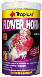 Tropical Flower Horn Adult Pellet 1000ml/380g színfokozó haltáp Flowerhorn és egyéb sügérek számára