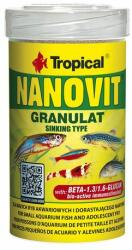 Tropical Nanovit Granulat 100ml/70g granulált haltáp apró akváriumi halaknak