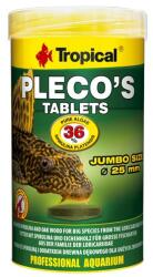 Tropical Pleco's Tablets 250ml/135g 48db tablettás haltáp algaevők számára