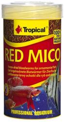 Tropical Red Mico 100ml/8g természetes haltáp mindenevő és húsevő halaknak