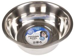 DUVOPLUS DINNER TIME Rozsdamentes acél tál kutyáknak XXL 4730ml 29cm