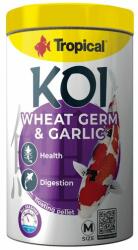 Tropical Koi Wheat Germ & Garlic Pellet M 1l/320g víz felszínén úszó táp tavi halaknak