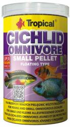 Tropical Cichlid Omnivore Small Pellet 1000ml/360g többösszetevős haltáp fiatal és kisméretű mindenevő sügéreknek
