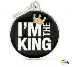  MF I'M THE KING 3, 93x3, 17cm gravírozható biléta