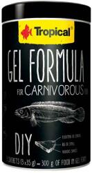 Tropical Gel Formula for Carnivorous Fish 1000ml 3x35g zselé állagú haltáp húsevő és mindenevő halaknak