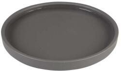 Duvoplus + Kerámia tányér szürke 250ml/16, 3x16, 3x2, 5cm