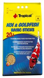 Tropical Koi&Goldfish Basic Sticks 20l/1600g teljes értékű eleség tavi halak számára