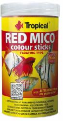Tropical Red Mico Colour Sticks 250ml/80g haltáp húsevő és mindenevő halaknak