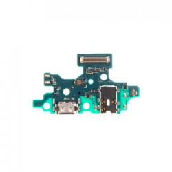 Samsung A415 Galaxy A41 töltő csatlakozós panel (usb c csatlakozó) gyári, service pack GH96-13379A