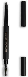 Makeup Revolution Duo Brow Definer creion pentru sprâncene cu două fețe Woman 0.15 g - monna - 23,86 RON