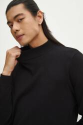 MEDICINE pulover barbati, culoarea negru, light, cu turtleneck ZBYX-SWM052_99X