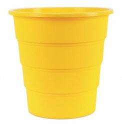 Office Products Coș de plastic pentru produse de birou, 16 ℓ, galben Cos de gunoi