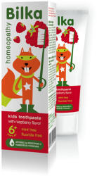 Bilka Homeopathy Natural Málnás 6+ gyermek fogkrém 50ml