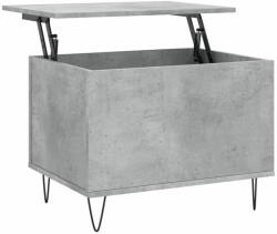 vidaXL betonszürke szerelt fa dohányzóasztal 60 x 44, 5 x 45 cm 830952