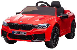  BMW M5 - drift kiadás - 500W - 25000 RTM , 24V - 7Ah - elektromos kisautó - Piros