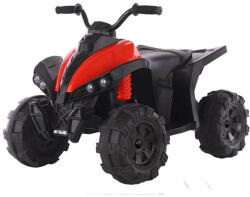 ATV Wolf - 70W, 12V - 4AH - elektromos kisautó - Piros/Fekete