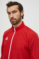 Adidas edzős pulóver Entrada 22 Presentation piros, sima, H57536 - piros M