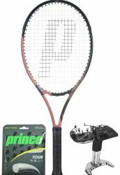 Prince Rachetă tenis "Prince Warrior 107 Pink (275g) + racordaje + servicii racordare