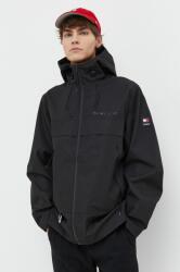 Tommy Jeans rövid kabát férfi, fekete, átmeneti - fekete S - answear - 58 990 Ft