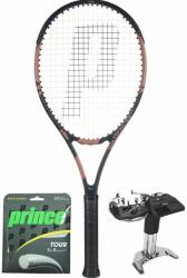 Prince Rachetă tenis "Prince Warrior 100 Pink (265g) + racordaje + servicii racordare
