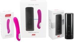 KIIROO Onyx+ és Pearl 2 - páros szett maszturbátor és vibrátor - erotikashow