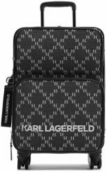 Karl Lagerfeld Valiză de cabină KARL LAGERFELD K/Monogram Jkrd 2.0 Trolley 236W3024 Grey A250 Valiza