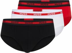 HUGO Slip roșu, negru, alb, Mărimea M