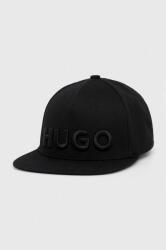 Hugo baseball sapka fekete, nyomott mintás - fekete S/M
