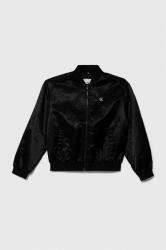 Calvin Klein gyerek bomberdzseki fekete - fekete 140 - answear - 43 990 Ft