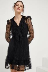 ANSWEAR ruha fekete, mini, harang alakú - fekete M - answear - 15 590 Ft