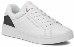 Tommy Hilfiger Sneakers Tommy Hilfiger Elevated Essential Court Sneaker FW0FW07635 Alb