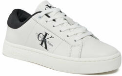 Calvin Klein Sportcipők Calvin Klein Jeans Classic Cupsole Lowlaceup Lth Wn YW0YW01444 Bright White/Black 0GM 35 Női