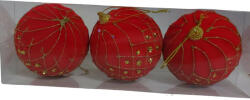 Piros-arany karácsonyi gömb (389798) - topjatekbolt