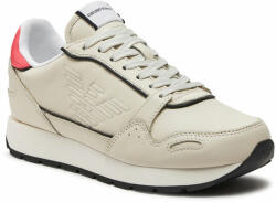 Giorgio Armani Sneakers Emporio Armani X3X058 XN205 Q860 W. Whash/Blk/Crl/Slv